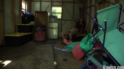 22 06 02 Kimmy Kimm - Teen Stepdaughter Caught Fapping In The Shed