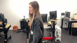 Bryce Adams - Gangbang Office Drop Takes Three Raw Cocks