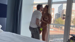 Kenia Music - Latina Beauty Rough Fucking In Vacation With Fan