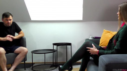 Olivia Sparkle - Cute Teen In School Uniform Ride Daddys Cock